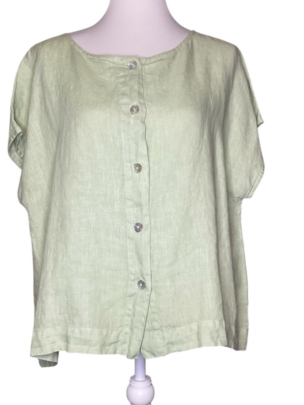Bryn Walker Linen Top Size S